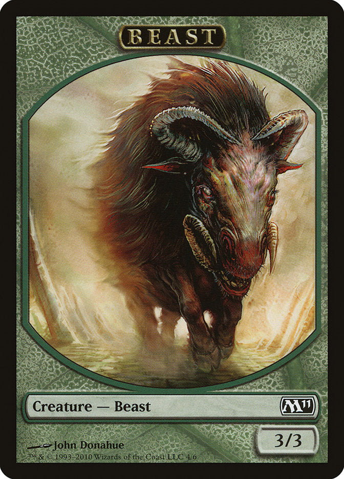 Beast Token [Magic 2011 Tokens] | Gear Gaming Fayetteville