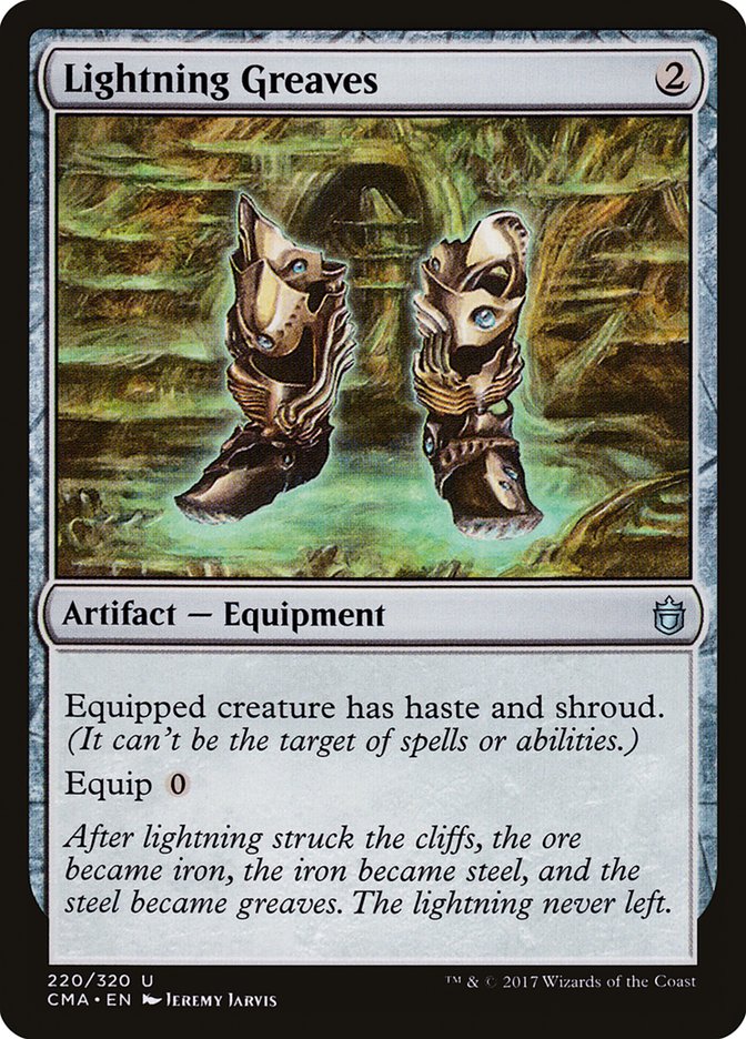 Lightning Greaves [Commander Anthology] | Gear Gaming Fayetteville