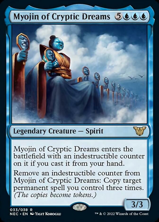 Myojin of Cryptic Dreams [Kamigawa: Neon Dynasty Commander] | Gear Gaming Fayetteville