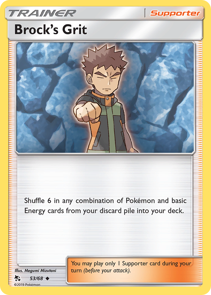 Brock's Grit (53/68) [Sun & Moon: Hidden Fates] | Gear Gaming Fayetteville