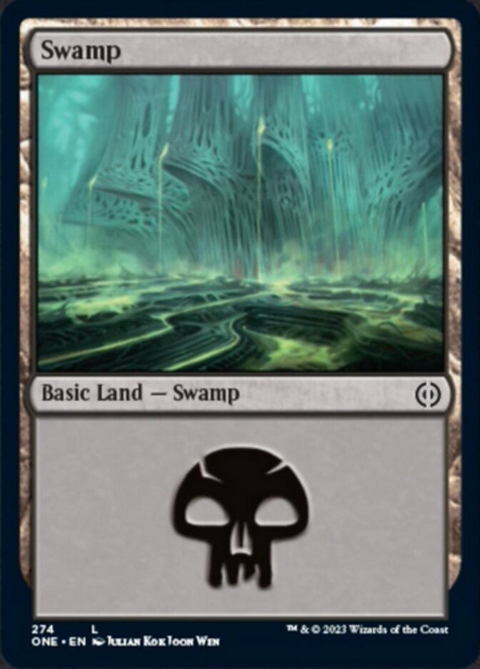 Swamp (274) [Phyrexia: All Will Be One] | Gear Gaming Fayetteville