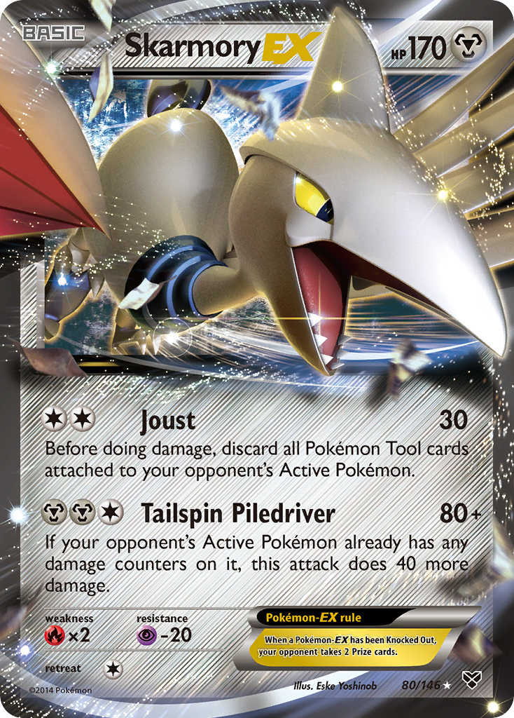 Skarmory EX (80/146) [XY: Base Set] | Gear Gaming Fayetteville