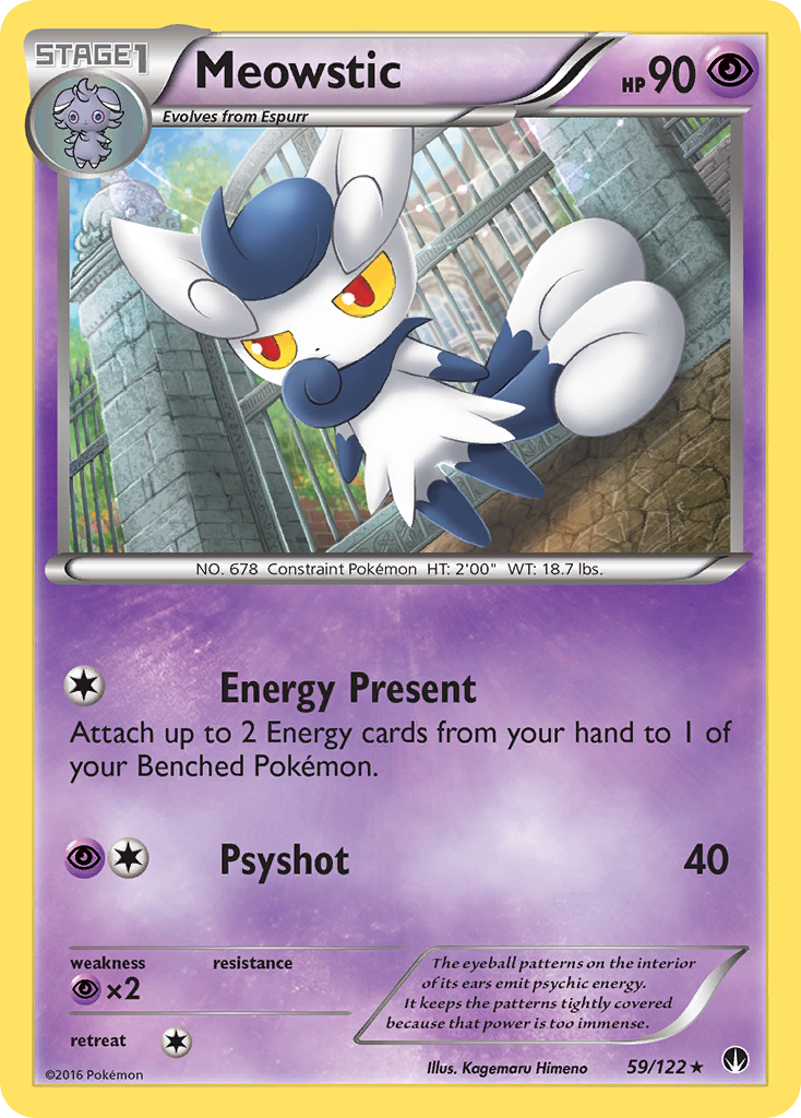 Meowstic (59/122) [XY: BREAKpoint] | Gear Gaming Fayetteville