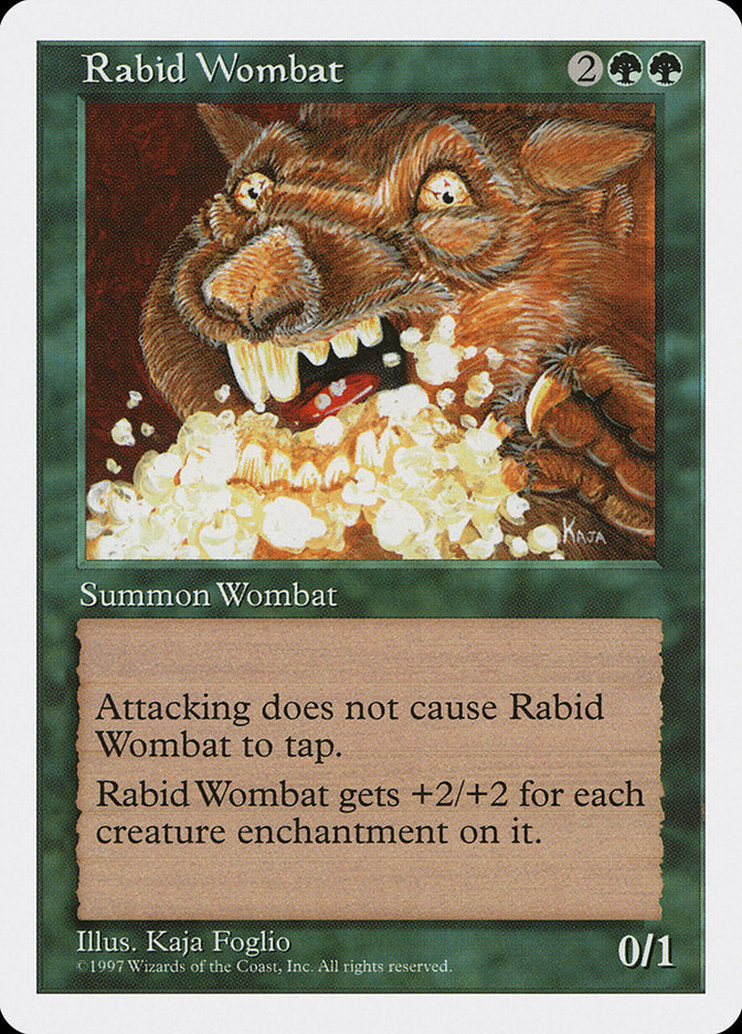 Rabid Wombat [Fifth Edition] | Gear Gaming Fayetteville