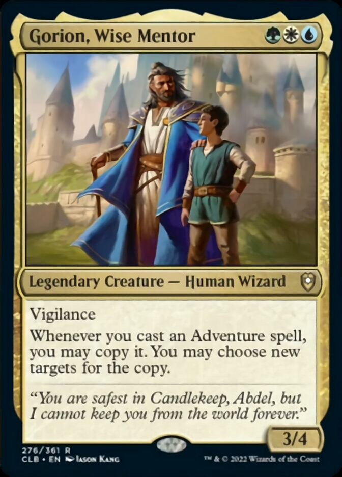 Gorion, Wise Mentor [Commander Legends: Battle for Baldur's Gate] | Gear Gaming Fayetteville