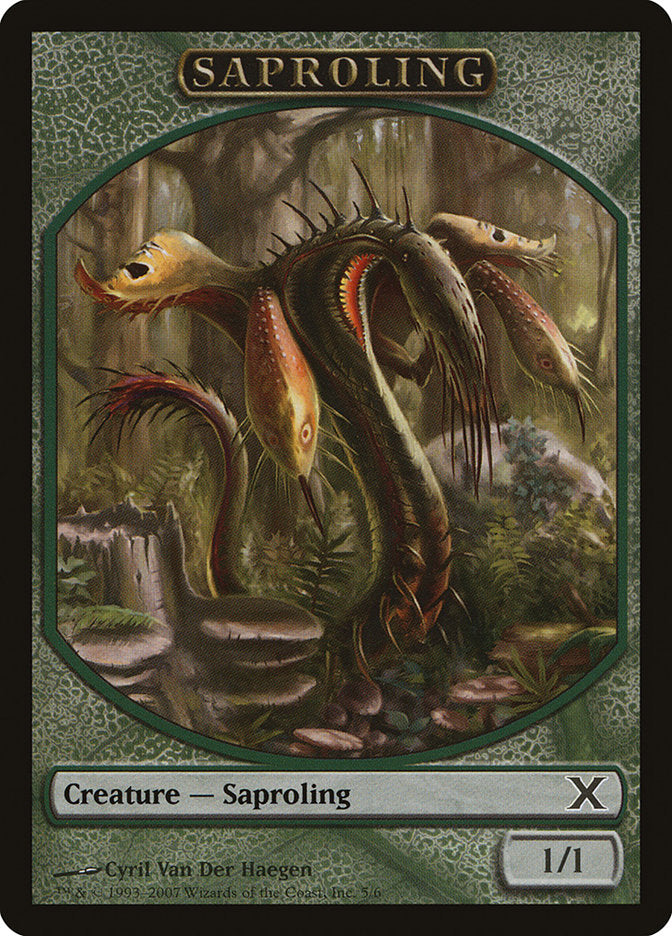 Saproling Token [Tenth Edition Tokens] | Gear Gaming Fayetteville