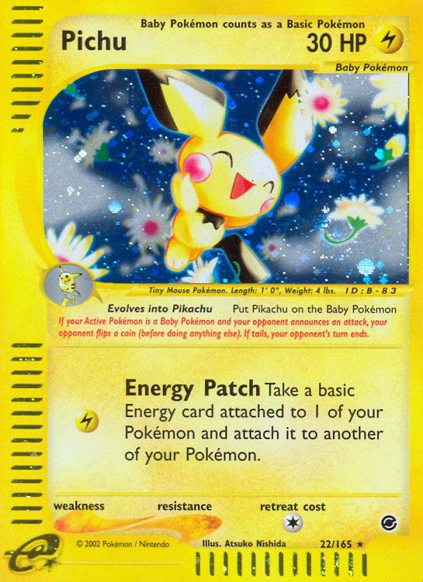 Pichu (22/165) [Expedition: Base Set] | Gear Gaming Fayetteville