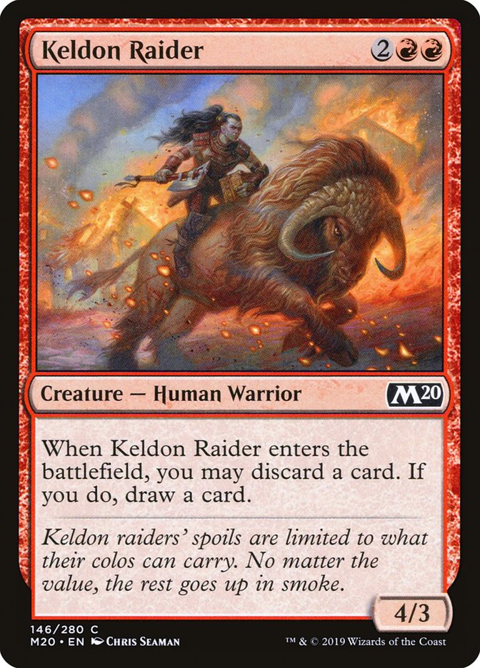 Keldon Raider [Core Set 2020] | Gear Gaming Fayetteville