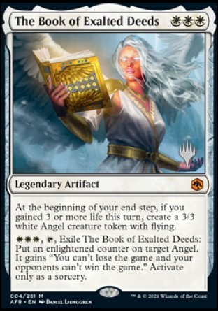 The Book of Exalted Deeds (Promo Pack) [Dungeons & Dragons: Adventures in the Forgotten Realms Promos] | Gear Gaming Fayetteville