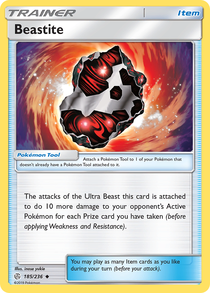 Beastite (185/236) [Sun & Moon: Cosmic Eclipse] | Gear Gaming Fayetteville