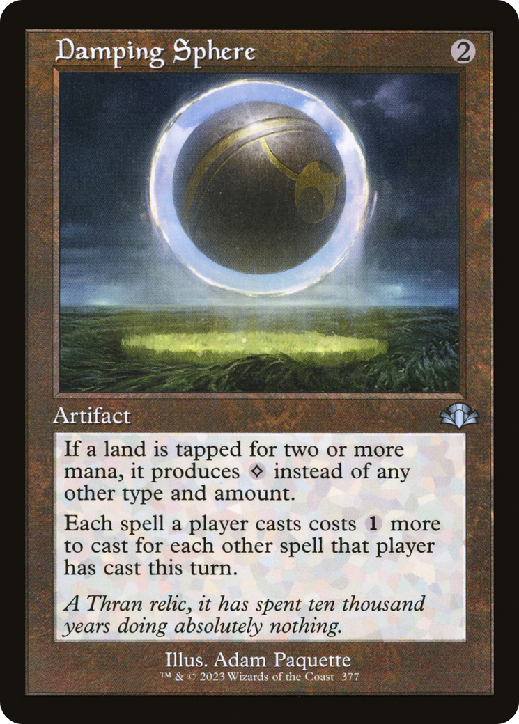 Damping Sphere (Retro) [Dominaria Remastered] | Gear Gaming Fayetteville