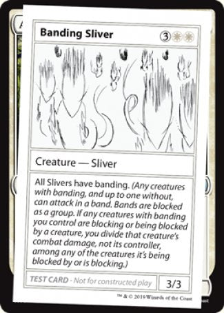 Banding Sliver (2021 Edition) [Mystery Booster Playtest Cards] | Gear Gaming Fayetteville