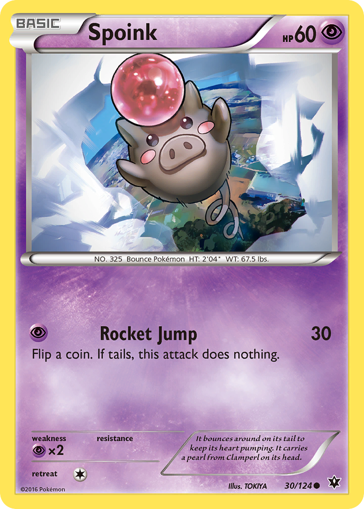 Spoink (30/124) [XY: Fates Collide] | Gear Gaming Fayetteville