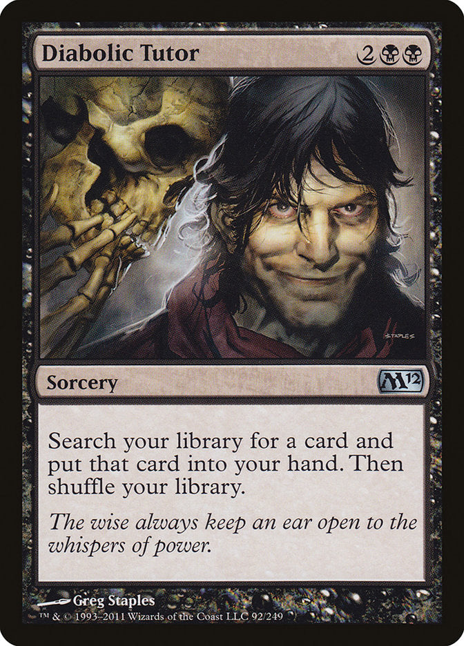 Diabolic Tutor [Magic 2012] | Gear Gaming Fayetteville
