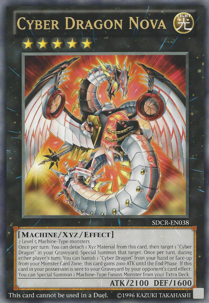 Cyber Dragon Nova (Oversized) (Machine Madness) [SDCR-EN038] Promo | Gear Gaming Fayetteville