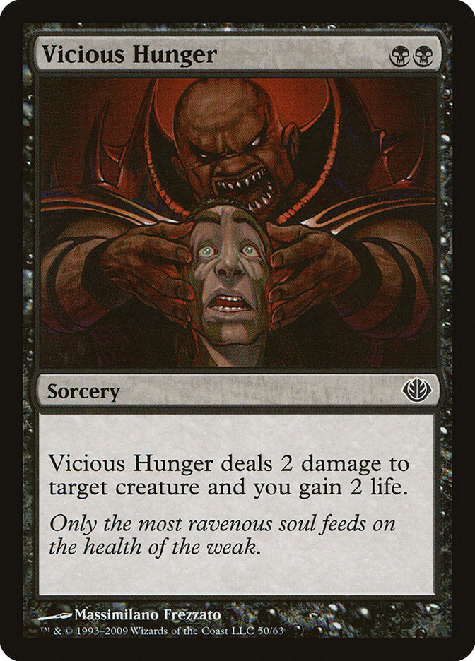 Vicious Hunger [Duel Decks: Garruk vs. Liliana] | Gear Gaming Fayetteville