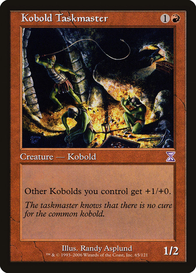 Kobold Taskmaster [Time Spiral Timeshifted] | Gear Gaming Fayetteville