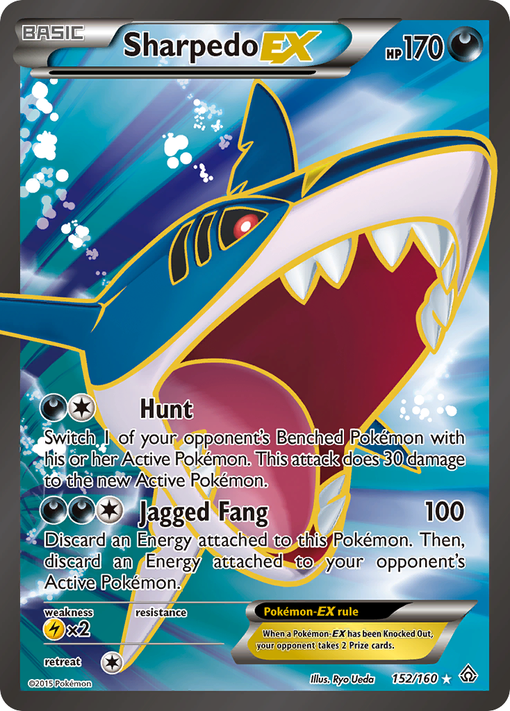 Sharpedo EX (152/160) [XY: Primal Clash] | Gear Gaming Fayetteville