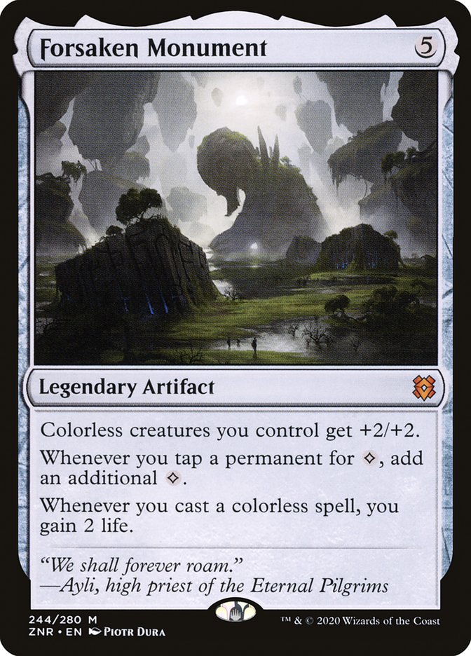 Forsaken Monument [Zendikar Rising] | Gear Gaming Fayetteville