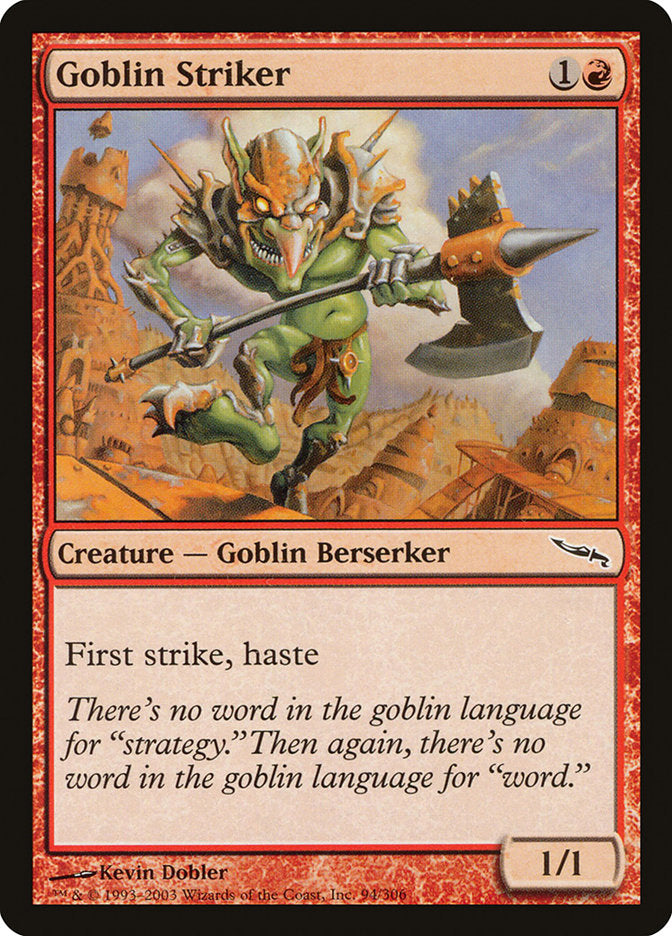 Goblin Striker [Mirrodin] | Gear Gaming Fayetteville