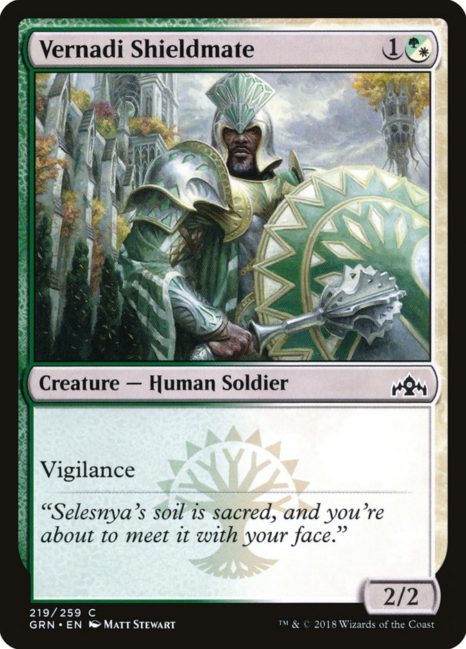 Vernadi Shieldmate [Guilds of Ravnica] | Gear Gaming Fayetteville