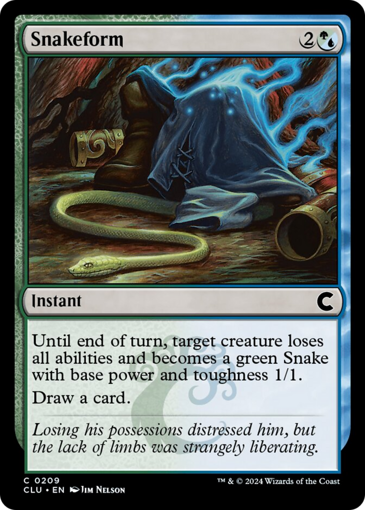 Snakeform [Ravnica: Clue Edition] | Gear Gaming Fayetteville