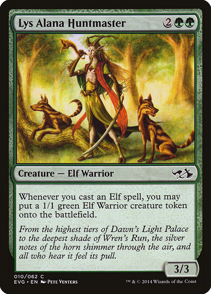 Lys Alana Huntmaster (Elves vs. Goblins) [Duel Decks Anthology] | Gear Gaming Fayetteville