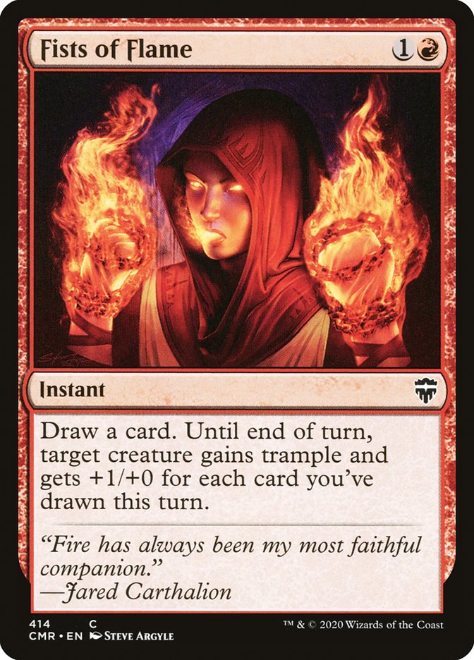 Fists of Flame [Commander Legends] | Gear Gaming Fayetteville