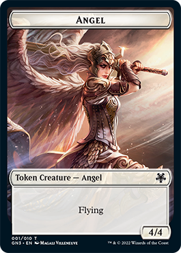 Zombie // Angel Double-Sided Token [Game Night: Free-for-All Tokens] | Gear Gaming Fayetteville