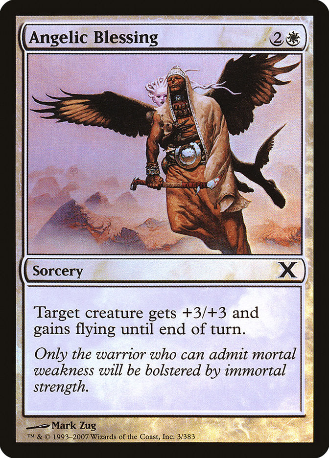 Angelic Blessing (Premium Foil) [Tenth Edition] | Gear Gaming Fayetteville