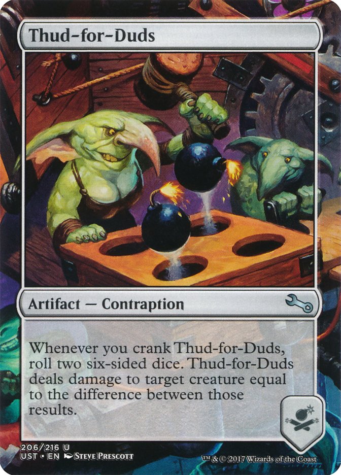 Thud-for-Duds [Unstable] | Gear Gaming Fayetteville