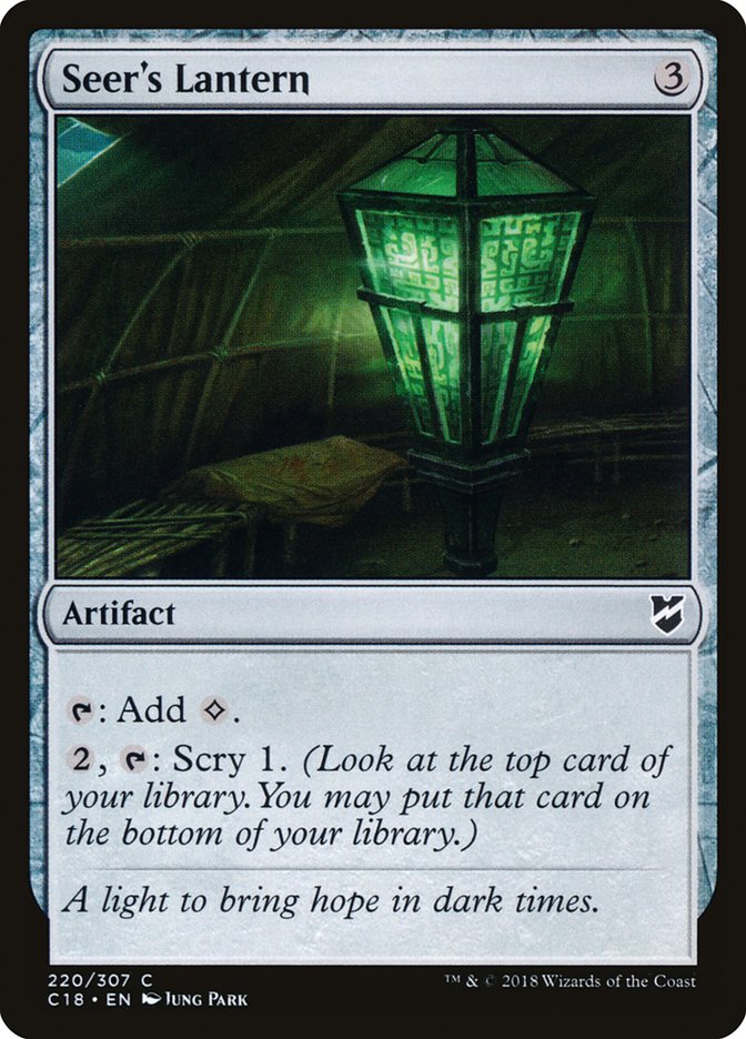 Seer's Lantern [Commander 2018] | Gear Gaming Fayetteville