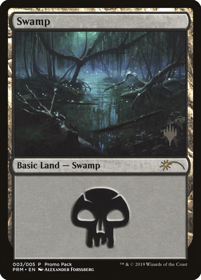 Swamp (3) [Core Set 2020 Promo Pack] | Gear Gaming Fayetteville