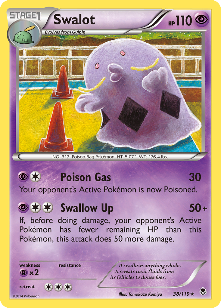 Swalot (38/119) [XY: Phantom Forces] | Gear Gaming Fayetteville