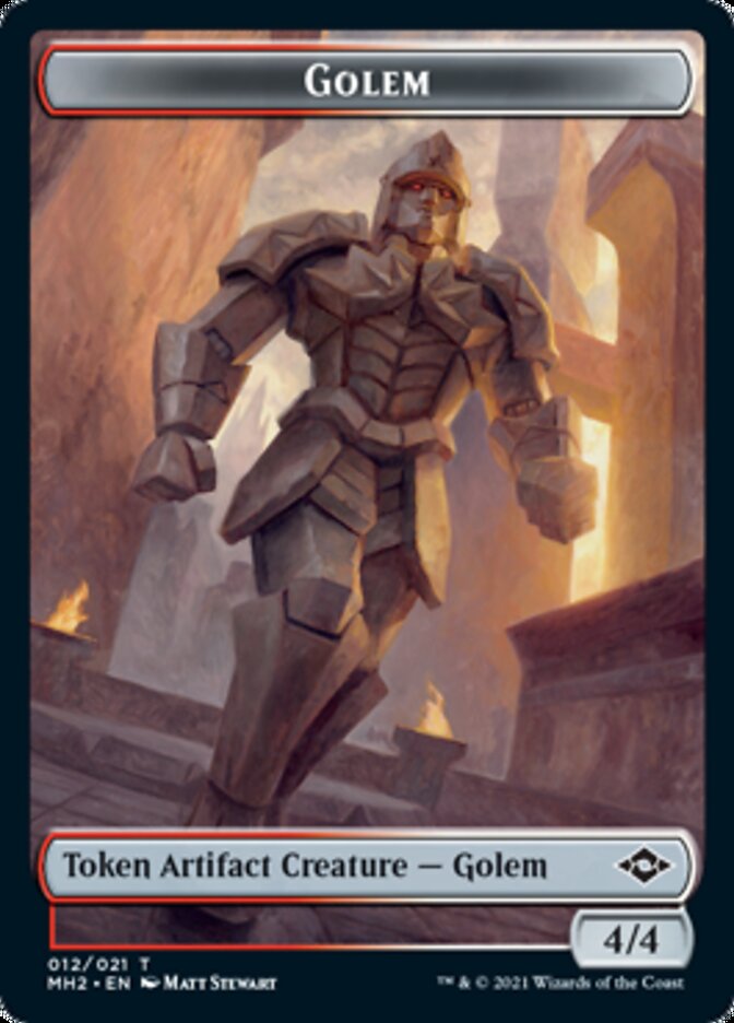 Golem Token [Modern Horizons 2 Tokens] | Gear Gaming Fayetteville