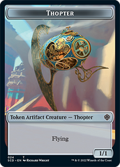 Elephant // Thopter Double-Sided Token [Starter Commander Decks] | Gear Gaming Fayetteville