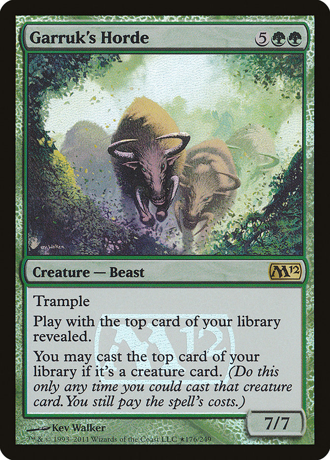 Garruk's Horde [Magic 2012 Prerelease Promos] | Gear Gaming Fayetteville