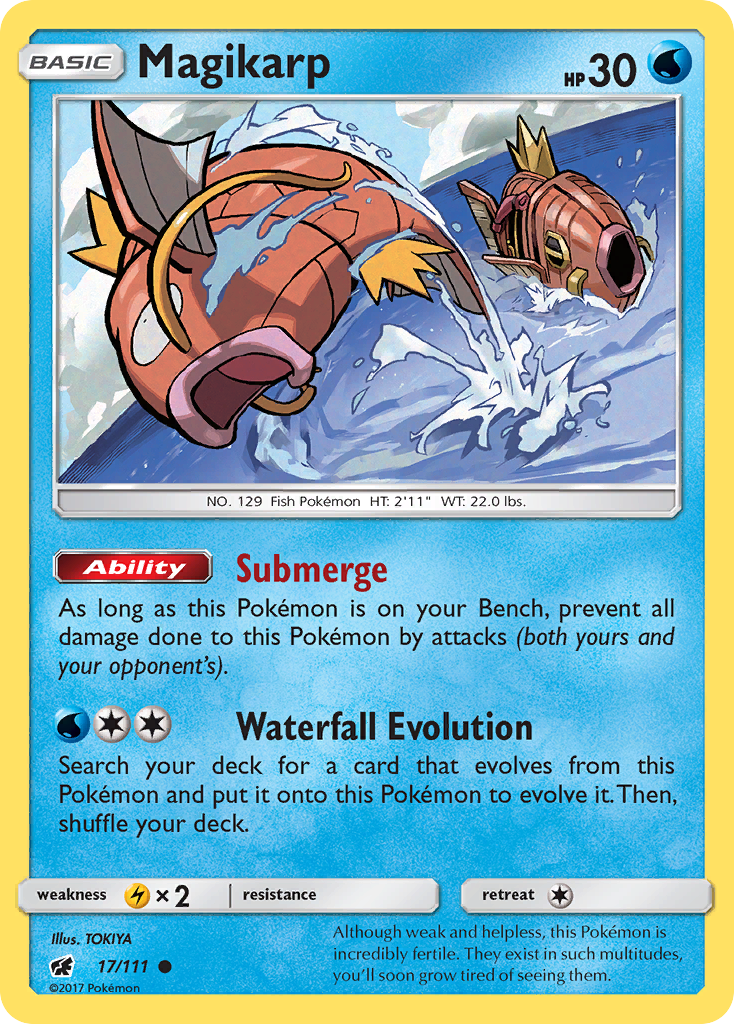 Magikarp (17/111) [Sun & Moon: Crimson Invasion] | Gear Gaming Fayetteville