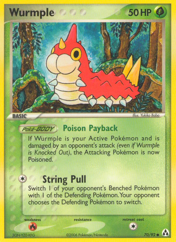 Wurmple (70/92) [EX: Legend Maker] | Gear Gaming Fayetteville