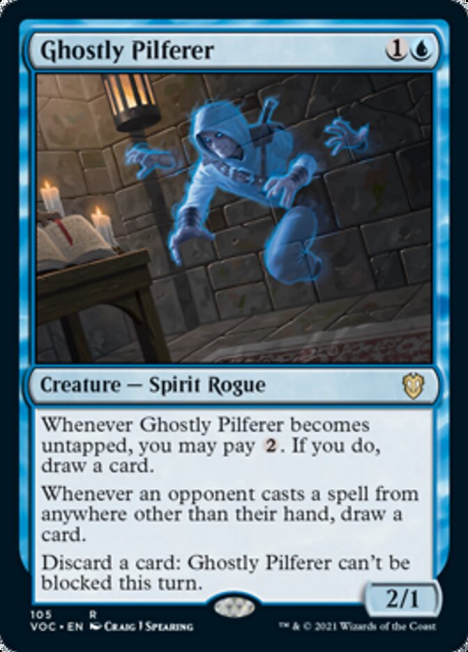 Ghostly Pilferer [Innistrad: Crimson Vow Commander] | Gear Gaming Fayetteville