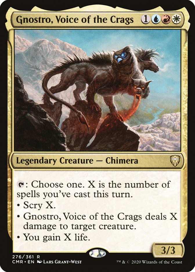 Gnostro, Voice of the Crags [Commander Legends] | Gear Gaming Fayetteville