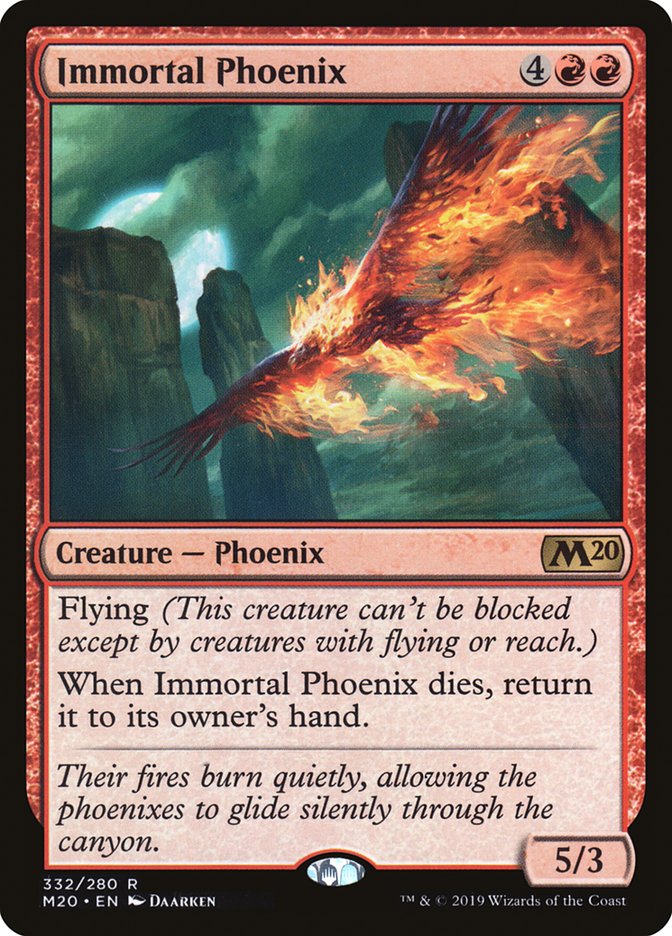 Immortal Phoenix [Core Set 2020] | Gear Gaming Fayetteville