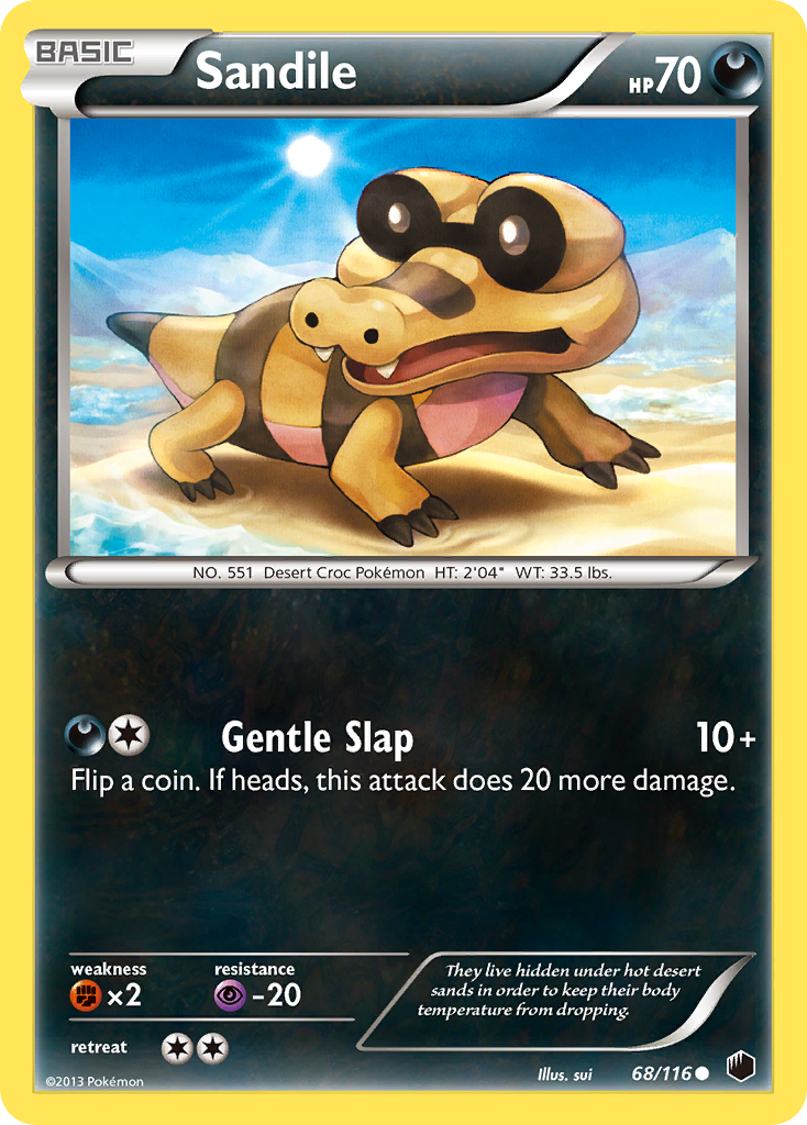 Sandile (68/116) [Black & White: Plasma Freeze] | Gear Gaming Fayetteville