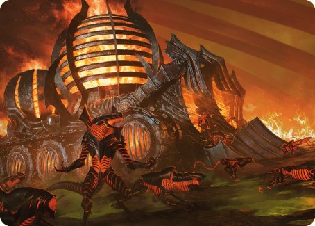 Urabrask's Forge Art Card [Phyrexia: All Will Be One Art Series] | Gear Gaming Fayetteville