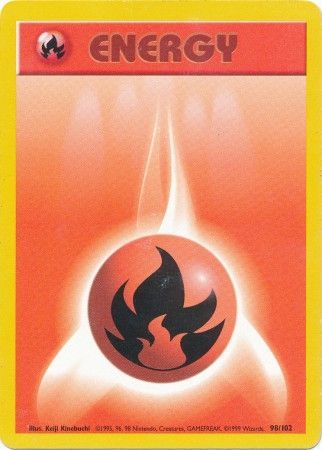 Fire Energy (98/102) [Base Set Unlimited] | Gear Gaming Fayetteville