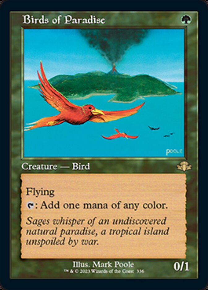 Birds of Paradise (Retro) [Dominaria Remastered] | Gear Gaming Fayetteville