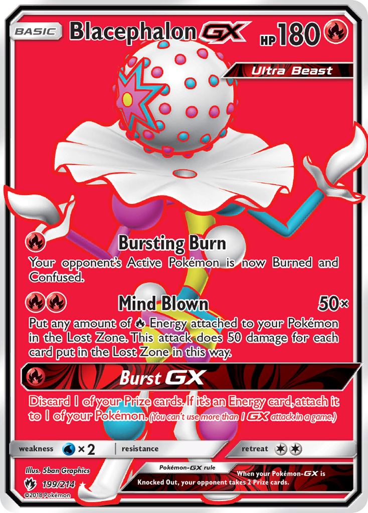 Blacephalon GX (199/214) [Sun & Moon: Lost Thunder] | Gear Gaming Fayetteville