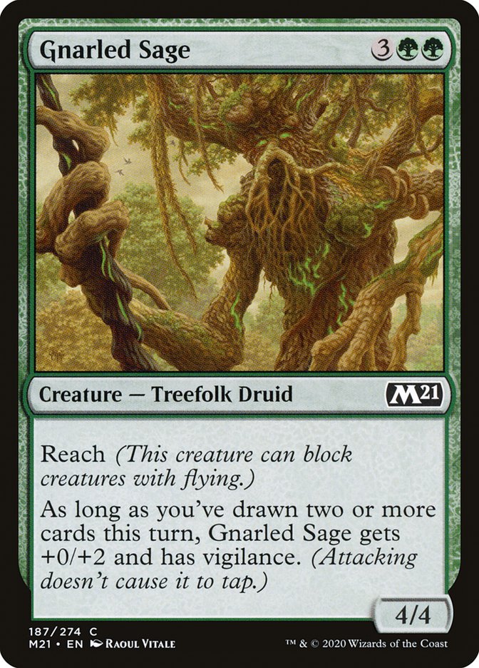 Gnarled Sage [Core Set 2021] | Gear Gaming Fayetteville