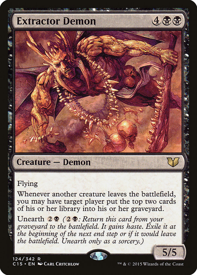 Extractor Demon [Commander 2015] | Gear Gaming Fayetteville