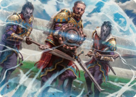 Argivian Phalanx Art Card [Dominaria United Art Series] | Gear Gaming Fayetteville